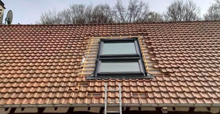 Pose de velux à Gisors (27140) 27